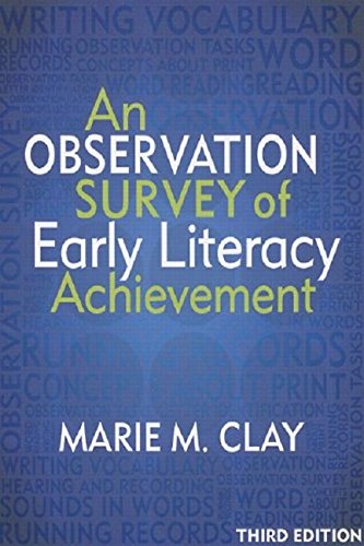 An Observation Survey of Early Literacy Achievement, Third Edition book cover