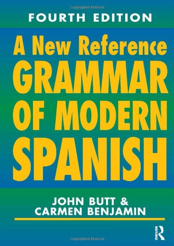 A New Reference Grammar of Modern Spanish book cover