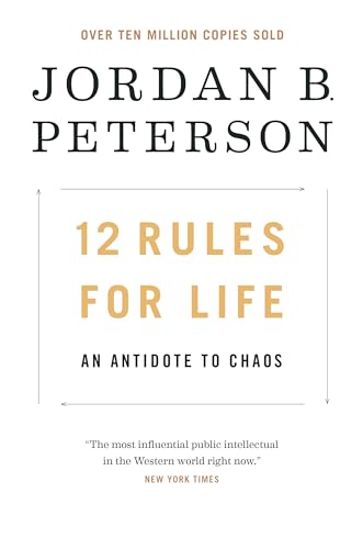 12 Rules for Life by Jordan B. Peterson book cover