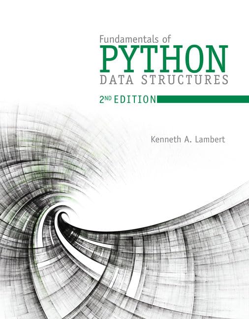 Fundamentals of Python: Data Structures book cover