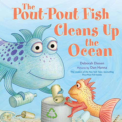 The Pout-Pout Fish Cleans Up the Ocean book cover