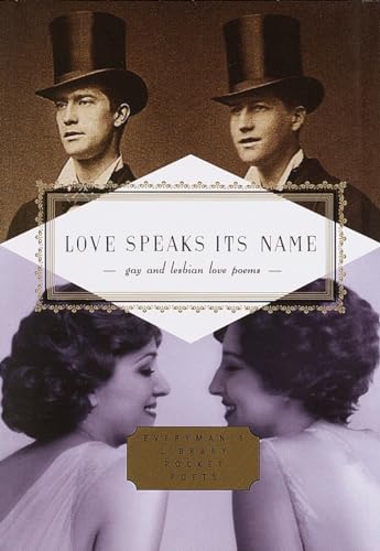 Love Speaks Its Name: Gay and Lesbian Love Poems book cover