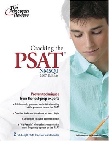 Cracking the PSAT/NMSQT with 2 Practice Tests, 2014 Edition (College Test Preparation) book cover