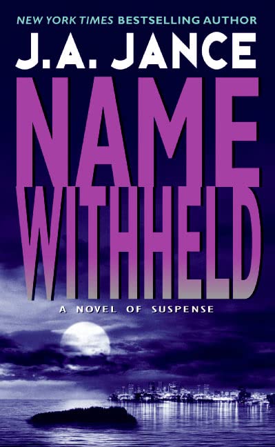 Read Name Withheld (J.P. Beaumont, #13)