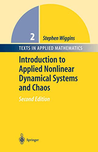 Introduction to Applied Nonlinear Dynamical Systems and Chaos book cover