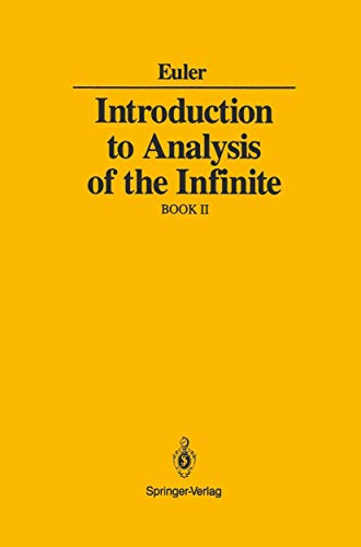 Introduction to Analysis of the Infinite: Book II book cover
