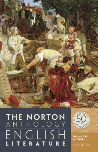 The Norton Anthology of English Literature, the Major Authors book cover