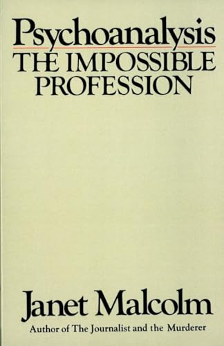 Psychoanalysis: The Impossible Profession