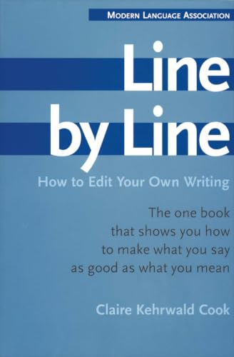 Line by Line: How to Edit Your Own Writing book cover
