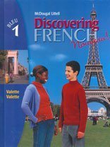 Discovering French, Nouveau!: Student Edition Level 1 2004 book cover