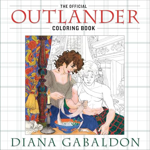 The Official Outlander Coloring Book: An Adult Coloring Book book cover