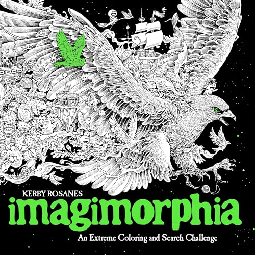 Imagimorphia: An Extreme Coloring and Search Challenge book cover