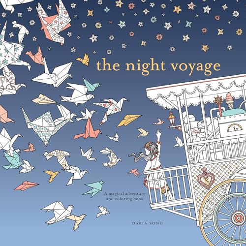 The Night Voyage: A Magical Adventure and Coloring Book book cover