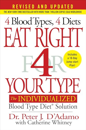 Eat Right 4 Your Type: The Individualized Blood Type Diet Solution book cover