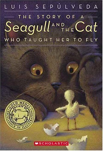 The Story of a Seagull and the Cat Who Taught Her to Fly book cover