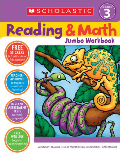 Reading Math Jumbo Workbook: Grade 3 book cover