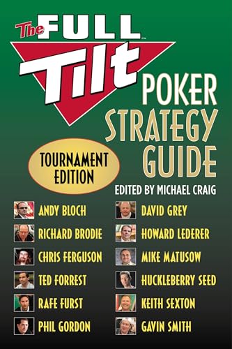 The Full Tilt Poker Strategy Guide: Tournament Edition book cover