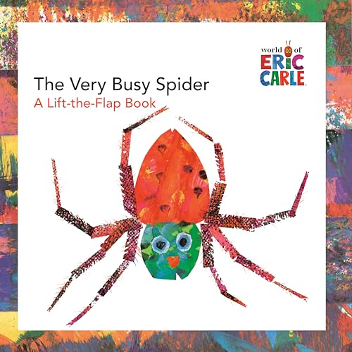 The Very Busy Spider: A Lift-the-Flap Book book cover