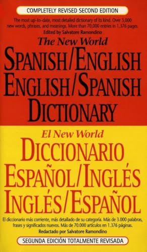 New World Spanish English Dictionary book cover
