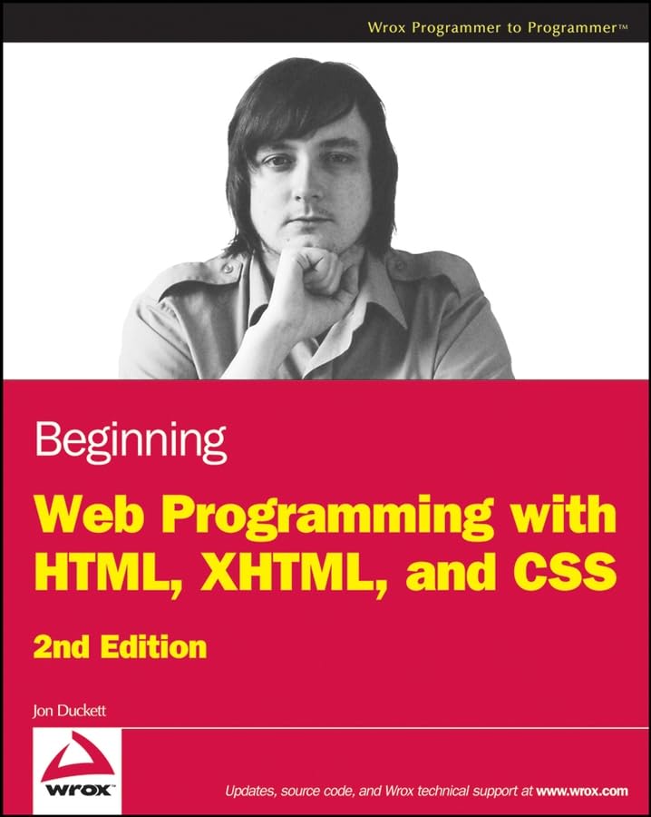 Beginning Web Programming with HTML, XHTML, and CSS book cover