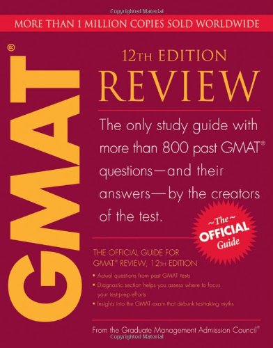 The Official Guide for GMAT Review book cover