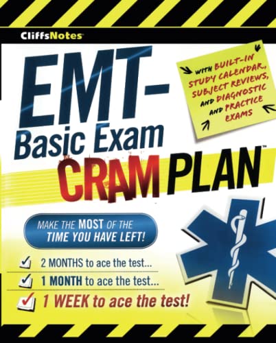 CliffsNotes EMT-Basic Exam Cram Plan book cover