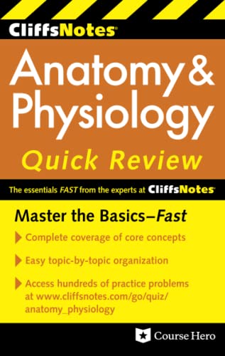 CliffsNotes Anatomy & Physiology Quick Review book cover