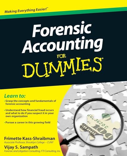 Forensic Accounting for Dummies book cover