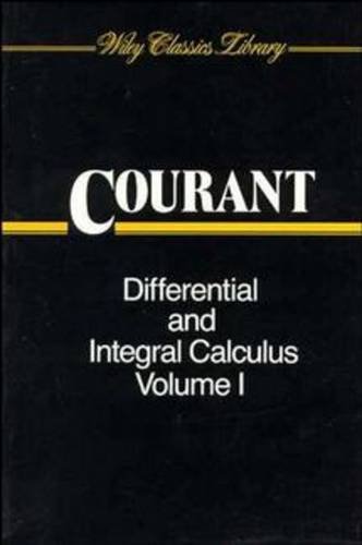 Differential and Integral Calculus, Vol. One book cover