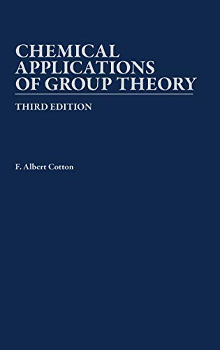 Chemical Applications of Group Theory book cover
