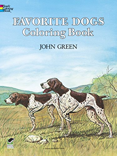 Favorite Dogs Coloring Book book cover