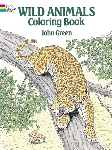 Wild Animals Coloring Book book cover