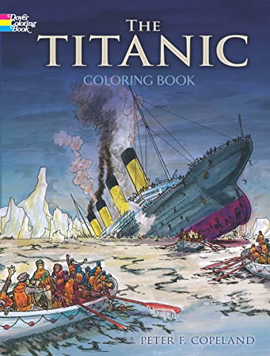The Titanic Coloring Book book cover