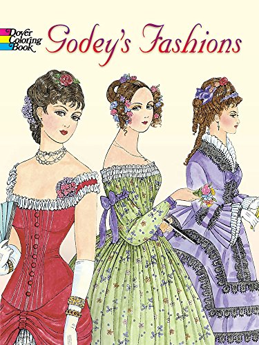 Godey's Fashions Coloring Book book cover