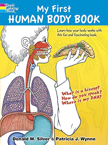 My First Human Body Book Coloring Book book cover
