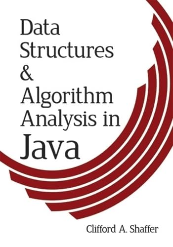 Data Structures and Algorithm Analysis in Java book cover