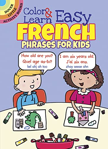 Color Learn Easy French Phrases for Kids book cover