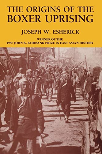 The Origins of the Boxer Uprising