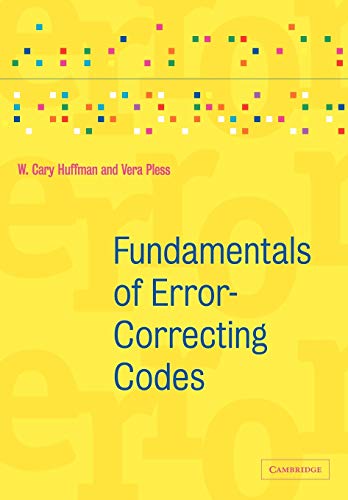 Fundamentals of Error-Correcting Codes book cover