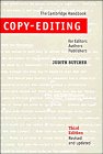 Copy-Editing: The Cambridge Handbook for Editors, Authors and Publishers book cover