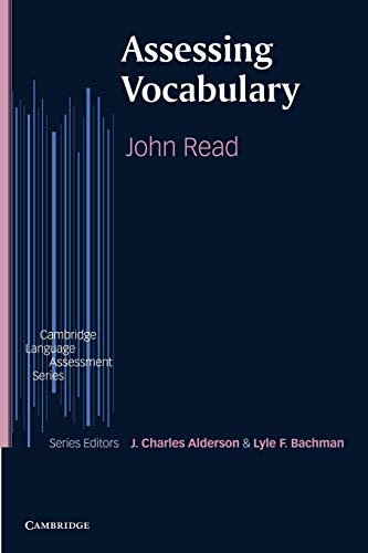 Read Assessing Vocabulary (Cambridge Language Assessment)