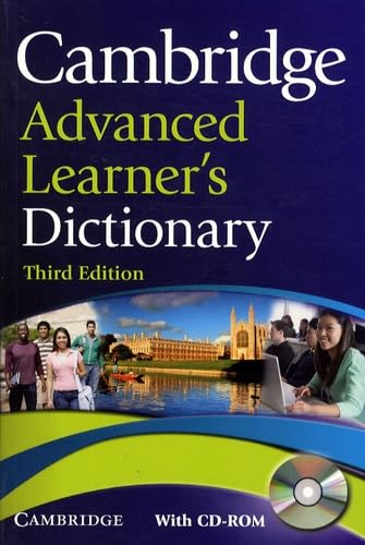 Cambridge Advanced Learner's Dictionary with CD-ROM book cover