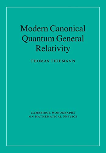Modern Canonical Quantum General Relativity book cover
