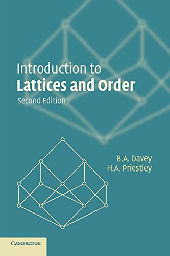 Introduction to Lattices and Order book cover