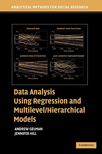 Data Analysis Using Regression and Multilevel/Hierarchical Models book cover