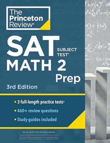 Princeton Review SAT Subject Test Math 2 Prep, 3rd Edition: 3 Practice Tests + Content Review + Strategies & Techniques book cover