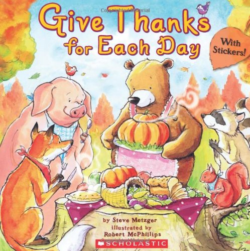 Give Thanks for Each Day book cover