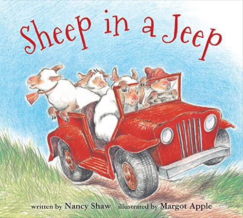 Sheep in a Jeep book cover