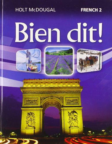 Bien Dit!: Student Edition Level 2 2013 book cover