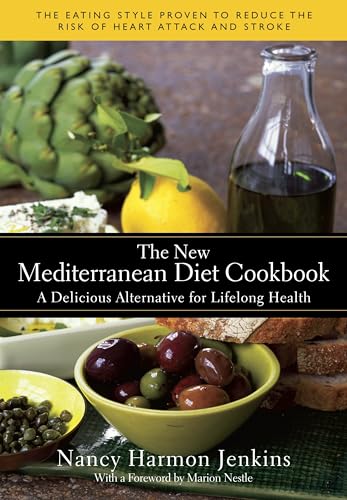 The New Mediterranean Diet Cookbook: A Delicious Alternative for Lifelong Health book cover